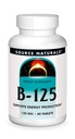 Source Naturals B-125, 125 mg B-Vitamins for Energy Production Support - 60 Tablets