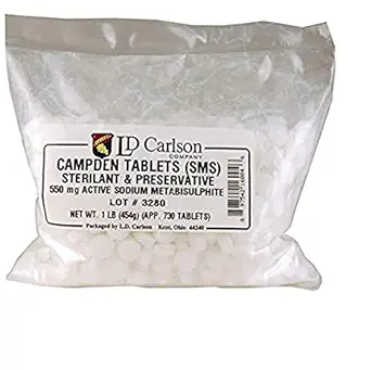 LD Carlson - Natrium Campden Tablets - 1 lb