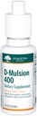 Genestra Brands D-Mulsion 400 - Liquid Vitamin D Supplement - Natural Lemon Flavor - 1,110 Servings