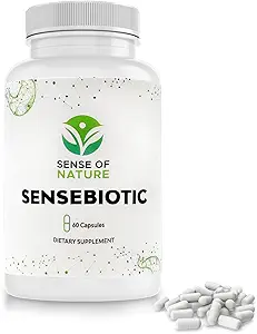 Sensebiotic Gut Salute Probiotici Integratori alimentari Integratori prebiotici 20 miliardi di CFU Probiotici per Donne Gut Salute Prebiotici per la salute digestiva 60 capsule probiotici