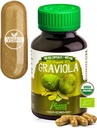 Gélules de Graviola Andes - Riche en vitamine C et fibre - Stimulateur du système immunitaire - Fonction cellulaire saine - Vegan, non OGM, sans gluten, certifié Fairtrade - 100 pilules Sourop (400mg)