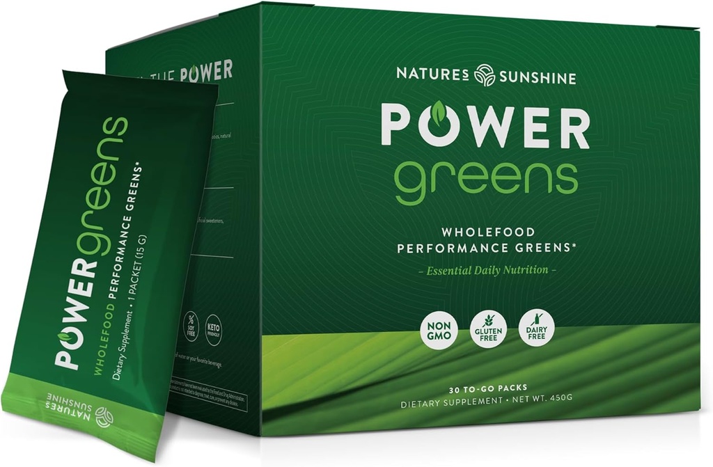 Greens di energia solare della natura - Greens di prestazioni di cibo intero (to-Go Packs)