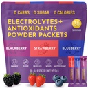 Keto Vitals Berry Elektrolyte Pulver-Packets Keine Zucker | Keto Friendly Elektrolyte Reise-Packets | Variety Einzel-Stickpacks | Energy Drink Mix | Zero Calorie | Zero Carb (Berry sortiert, 30)
