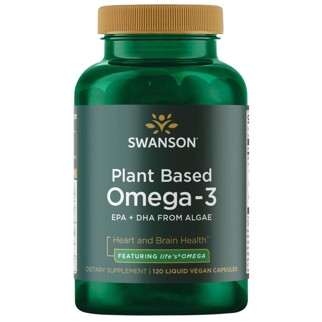 Swanson EFA Plant Based Omega-3 330MG 120VLC