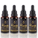 Natural Bee Propolis Extract, 30 mL, Advanced Liquid Tincture Immune System Booster and Seasonal Defense, Pure High Potency Herbal Supplement, Non-GMO and Alcohol Free (4 Pack)