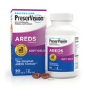 Vitamine degli occhi PreserVision AREDS, Multivitamina con Rame, Vitamina A, C & E, Integratori di zinco, 90 Softgels