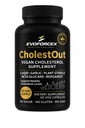 Chloe'C CholestOut – Vegan Cholesterol Support Supplement with Plant Sterols | Gluten Free | Value Size | Take 2 Softgels Twice Daily | by R&C Store