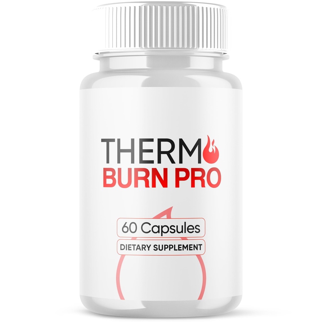 Thermo Burn Pro Capsules, Thermo Burn Pro Pills with All Natural Ingredients, Advanced Weight and Wellness Support Supplement, Maximum Strength Healthy Lifestyle Multivitamins (60 Capsules)