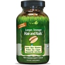 La peau et les cheveux sains plus les ongles par Irwin Naturals, Nutrient Rich, Fournit la brillance et la force, 60 softgels liquides