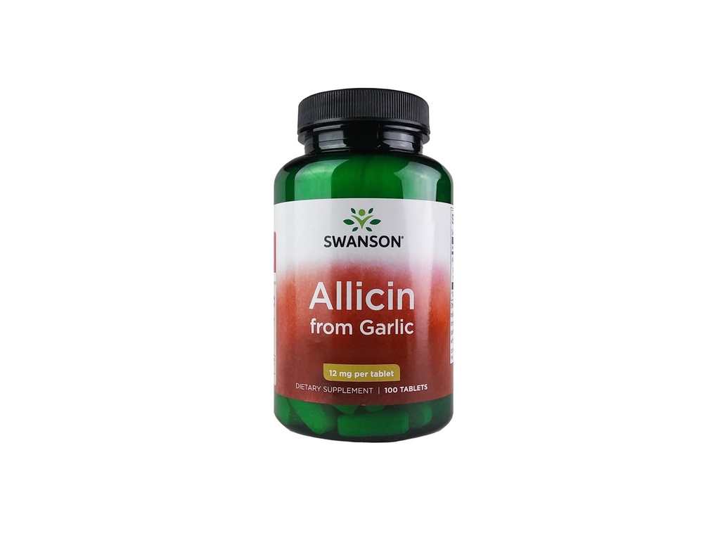 Swanson Allicin from Garlic - 12 mg 100 Tabs