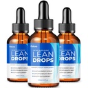 (3 Pack) Lean Drops, Ultra LeanDrops Liquid Supplement Formula Clean Maximum Strength Support Daily Fitness Management, Official LeanDros Pink Salt Premium Blend Ingredients Healthy Body Goals (6oz)