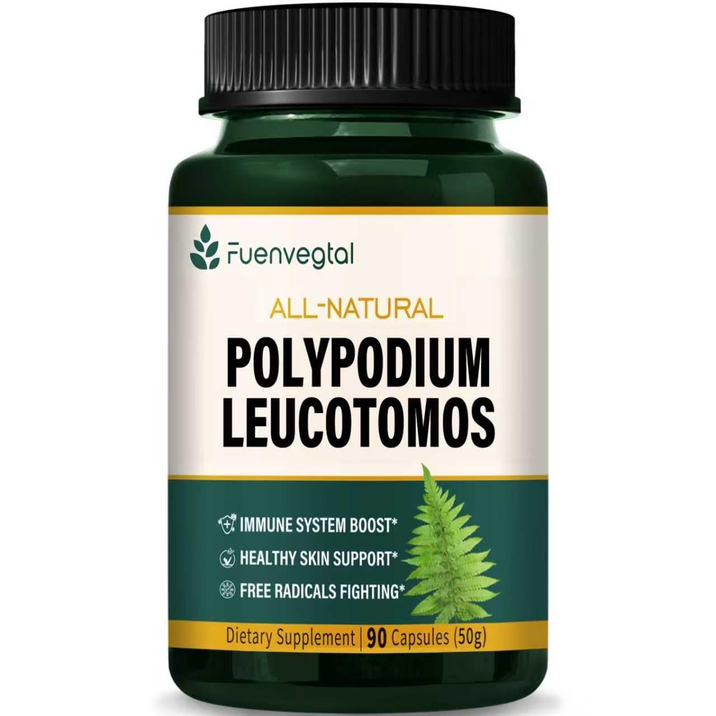 Kalawalla Root Capsules, Polypodium Leucotomos Extrakt Ergänzungen Unterstützung Immunsystem, Hautgesundheit und freie Radikale Verteidigung, Lasten 3 Monate. Anzahl