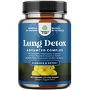 Lung Detox Mullein Leaf Capsules - Purifying Mullein Lung Cleanse Complex with NAC Quercetin & Cordyceps Extracts - Leaf Herb Respiratory Supplement for Sinus Immunity & Breathing Support 30ct