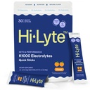 Hi-Lyte K1000 Electrolytes Quick Sticks, Orange, 30 Ct | 1,000mg Potassium, Zero Sugar, Non-GMO, Vegan, Gluten-Free, No Maltodextrin, Keto-Friendly, Blended in USA