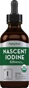 Pipping Rock Nascent Iodine gouttes Organic.