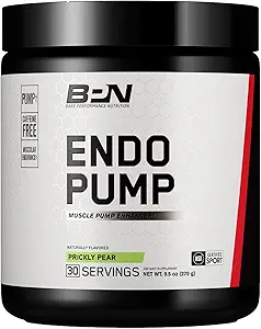 BARE PERFORMANCE NUTRITION BPN Endo Pump Pre-Workout Muskel-Pumpe Enhancer, Erhöhter Blutfluss/Oxygen Transport zu Muskeln, Krickly Pear