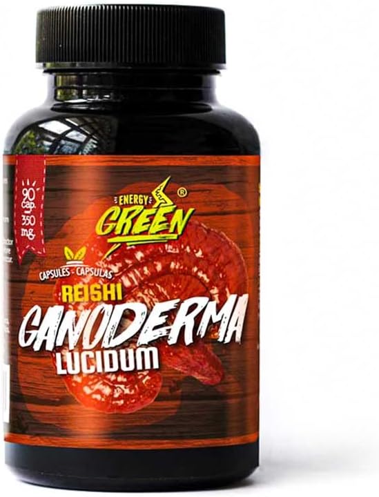 ANDES HEALTHY · SUSTAINABLE · FAIR Reishi Ganaderma - Ganoderma Lucidum 120 Pills*350mg - Vegan Pills - Non OGM - Gluten Free