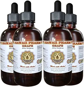 Estratto di liquido di uva (Vitis Vinifera) Integratore di vinazione di semi 4x4 oz