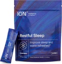 ION* Intelligence of Nature +Restful Sleep | Migliora il sonno, Promuovi il relax, e Wake Refreshed | No Sugar Aggiunto | Vegan | Gluten Free | Glyphosate Residue Free | 20 Packets