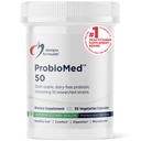 Conceptions pour la santé ProbioMed 50 - Probiotiques pour la santé digestive - 10 souches avec Lactobacillus acidophilus Probiotique + Lactobacillus rhamnosus - Gut Health + Supplément de soutien immunitaire (30 capsules)