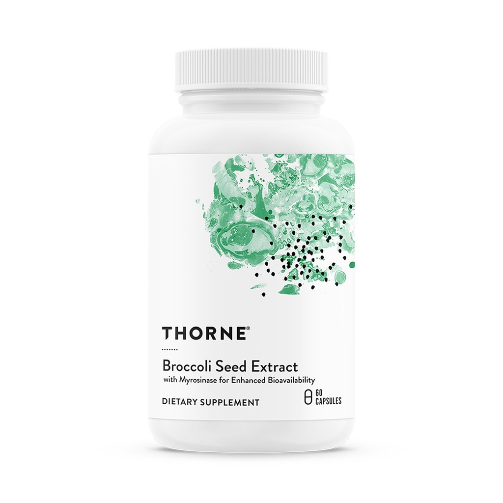 THORNE - Broccoli Seed Extract (früher Crucera-SGS) für Antioxidans Support* - Sulforaphane Glucosinolate (SGS) - 60 Kapseln