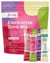 FlavCity Elektrolyte Getränk Mix, Variety Pack, 28 On-The-Go Stick Packs - Gesunde Elektrolyte Pulver-Packets mit echten Früchten - Keto-Pulver-Getränke mit keinen zusätzlichen Zucker, Gluten-frei