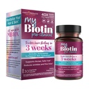 Purity Products MyBiotin ProClinical – dickeres Haar, das in 3 Wochen beginnt und Falten bekämpft - MB40X patentierte Biotin-Vitamin-B7-Matrix mit Astaxanthin - 40X löslicher gegenüber gewöhnlichem Biotin, 30 Veg-Kapseln