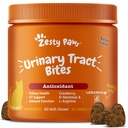 Zesty Paws Cranberry Urinary Tract Bites für Katzen - Nieren & Urinary Tract Health - Weiche Kauen mit D-Mannose, Vitamin B6 & L-Arginin - Immun- & Gut-Unterstützung - Bacon - 60 Count