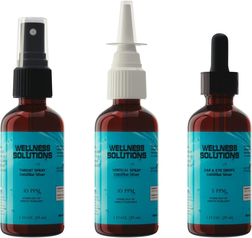 Kolloidal Silber - Combo Pack - Glutenfrei - Vegan