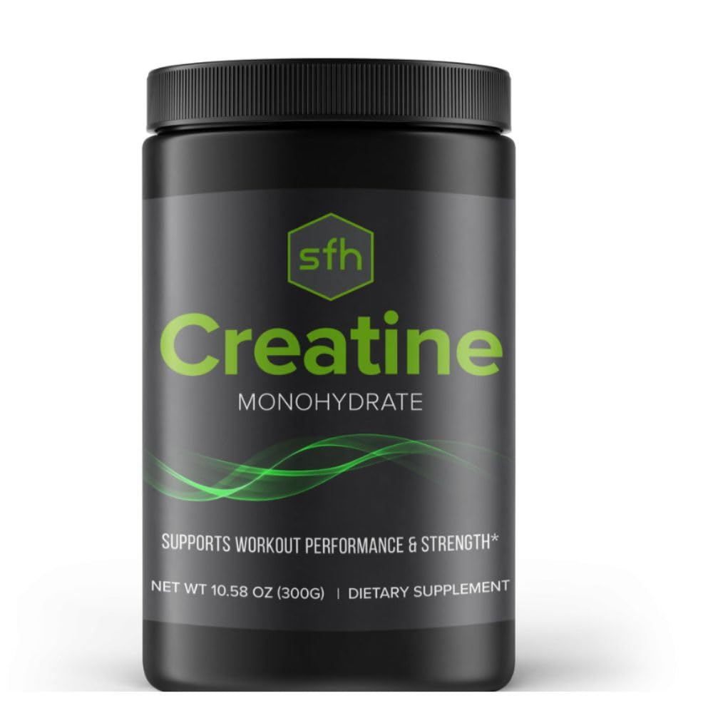 Creatine Monohydrate Powder Micronized | Pure Unflavored Creatine Powder | Muscle Strength & Performance Supplement | Mixes Easily | Daily Fitness Support