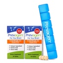 Prevagen Regular Strength Orange Chewables - 60 Tabletten (2 Monate Versorgung) | Formuliert für Ihr Gehirn | 10mg Apoaequorin Plus Vitamin D3 mit 7-tägiger Pille Minder