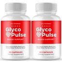 Glyco Pulse Capsules, Official GlycoPulse Support Supplement Pills - Maximum Strength, All Natural Healthy Circulation & Stable Levels, Advanced Formula GlycoPulse Health Support Reviews (2 Pack)