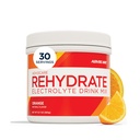 AdvoCare Rehydrate - Elektrolyt-Getränk-Mix - Inklusive Magnesium, Natrium, Kalium & Calcium - Antioxidans & Aminosäure Fortified - Unterstützt Hydration & Erholung - Orange, 12,7 Unzen