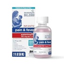 Mommy's Bliss Infants' Pain and Fever Reducer, Baby Acetaminophen, Dye Free, Delicious Mixed Berry Flavor, Ages 2+, 2 Fluid Ounces