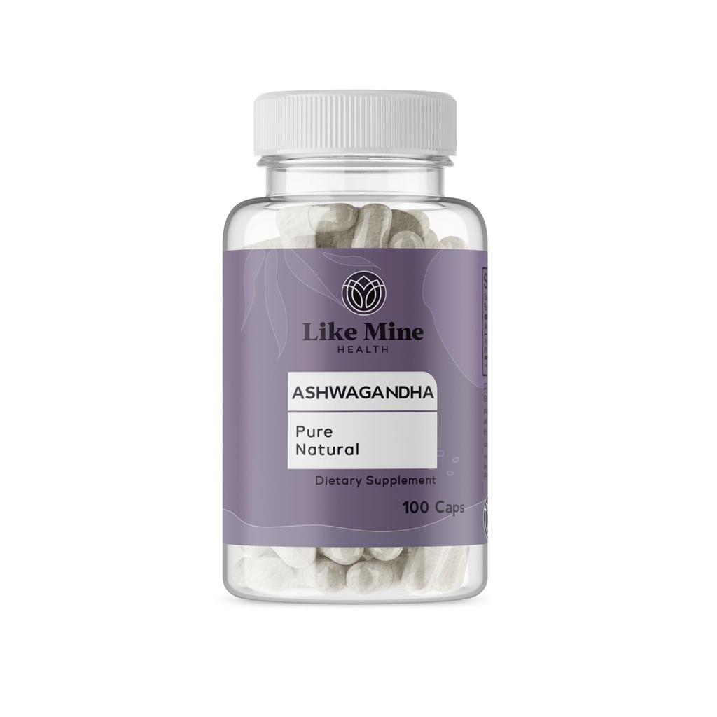 Wie Mine Ashwagandha (100 Kapseln), keine Füllstoffe, reine & natürliche, pflanzliche Ergänzung für Frauen
