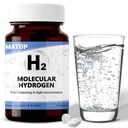 H2 Molecular Hydrogen Water Tablets – High-Concentration Hydrogen Tablets for Drinking Water, Supports Cellular Energy, Hydration & Wellbeing – Magnesium-Based Hydrogen Supplement – 90 Tablets