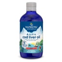 Nordic Naturals Arctic Cod Liver Oil, Erdbeere - 8 oz - 1060 mg Total Omega-3s mit EPA & DHA - Herz & Gehirn Gesundheit, Gesunde Immunität, Gesamt Wellness - Non-GMO - 48 Servierungen