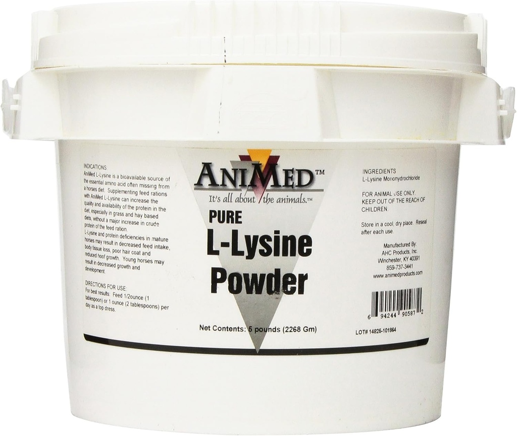 AniMed L-Lysine per cavalli, 5-Pound