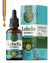 HERBAMAMA Lobelia Tincture - Vegane Lobelia Blatt-Extrakt für Lung Detox & Cleanse - Atemwegsige Lung Support Drops - Non-GMO, Alkohol & Sugar-Free Respiratory Support Supplement