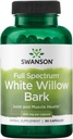 Swanson White Willow Bark 400 Milligrams 90 Capsules | A Complementary Ingredient for Joint and Muscle Comfort, a Natural Source of Salicin in a Full Spectrum Whole Bark Formula