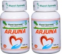 Planet Ayurveda Arjuna, 500mg Veg Capsules - 2 Bottles