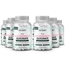 Bios Ocean Pure Magnesium Glycinate mit Zink - maximale Stärke Chelat Magnesium Ergänzung für Frauen und Männer für Muskelkrämpfe und Schlafunterstützung - 6 Flaschen