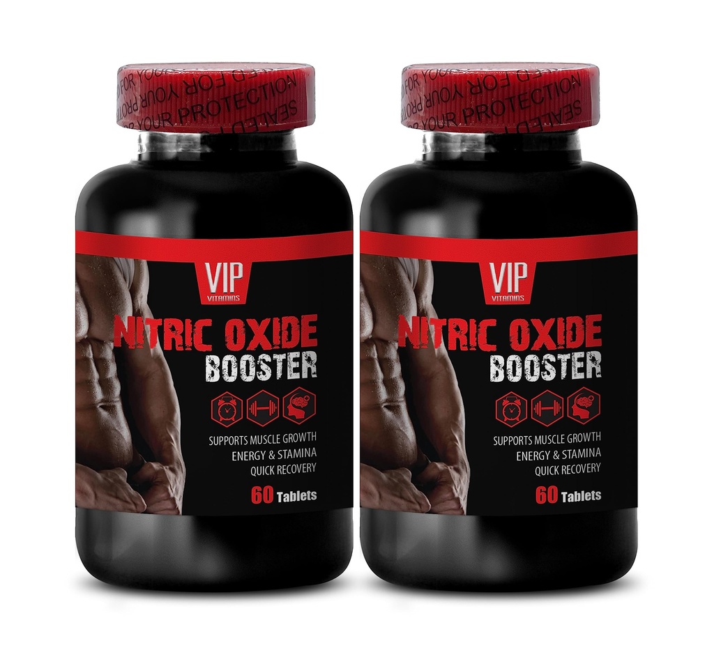 Nitric Oxide for Better Workouts - Nitric Oxide Unique Complex - AAKG Nitric Oxide Synergy, OKG Nitric Oxide Activation, GKG Nitric Oxide and high-Performance, AKIC Nitric Oxide 2 Bottles 120 Tablets