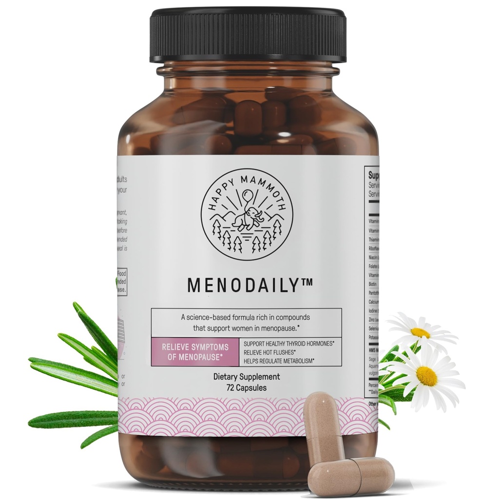 Vitamine e integratori per le donne (*Not Hormone Harmony), Migliorare il metabolismo, Pelle sana, Capelli e Unghie, Flash caldo, Supporto per l'umore, 72 Caps