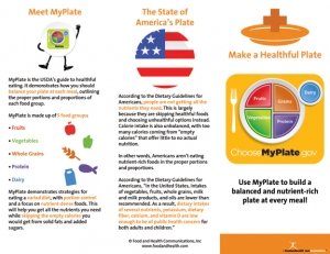 Weight Management Brochure Make a Healthful Plate 25 Brochures