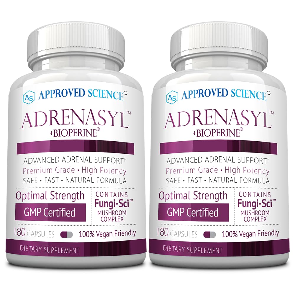 Sciences approuvées Adrenasyl- Adrénal Gland Support - 180 Comte - Pack de 2