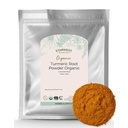 Starwest Botanicals Bio Ground Turmeric Root Powder - Curcumin Spice pour la cuisson et l'assaisonnement, Source naturelle d'antioxydants, Imune Support, Certifié Kosher, Non-OGM - Bulk 2 lb Sac