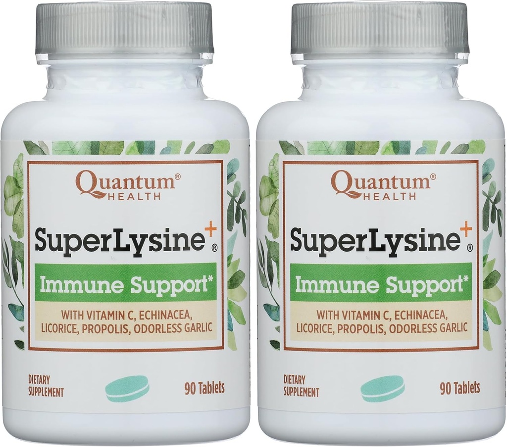 Quantum Research Super Lysine + Tablet, 0.93 Pfund (Pack von 2)