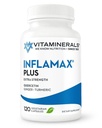 Vitaminerals® 121+ Inflamax® Plus | Quercetin | Proteolytic Enzymes | Ginger | Turmeric | Veggie caps