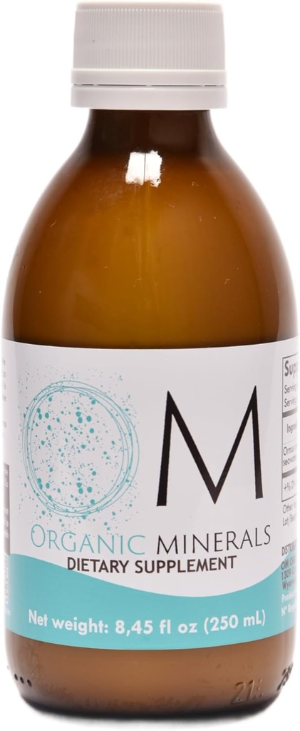 Ormus Organic Minerals 250 mL - Ormus Pure Premium - Concentrato - Minerali da acque profonde atlantiche - Monatomic - 1 Unità
